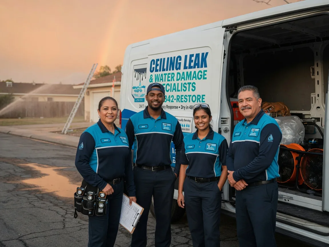 Ceiling Leak Cleanup company in Powderly, KY